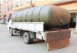 5000 lít TPU Bladder nhiên liệu gấp để lưu trữ nhiên liệu tàu biển