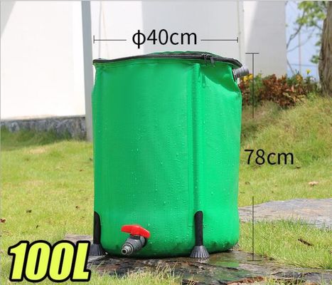 Vỏ PVC ngoài trời bao phủ cây nước túi gấp 100L khối lượng