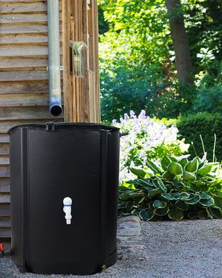 50L Lưu trữ nước mưa PVC túi tưới cây Bộ sưu tập mưa vườn gấp