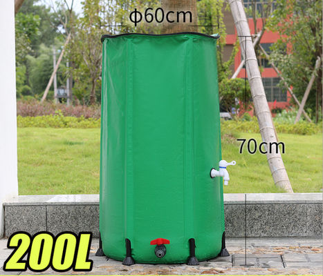 Thùng thu nước mưa PVC 200L di động cho kho nước mưa trong vườn