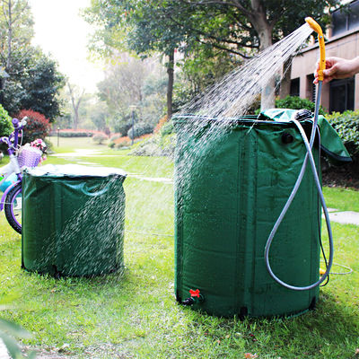 Thùng thu nước mưa PVC 200L di động cho kho nước mưa trong vườn