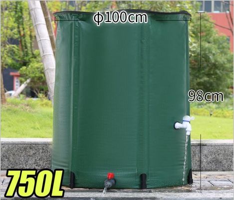 PVC Rain Saver Barrel 750L Gập lại cho Nhà nông trại Vườn Dịch vụ OEM