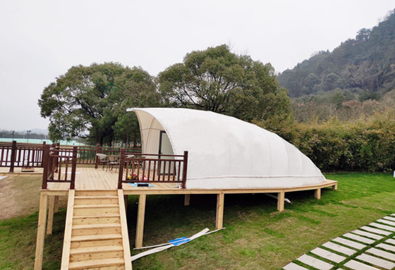 6mx10m Metal Outdoor Glamping Tent sang trọng cho 2 người