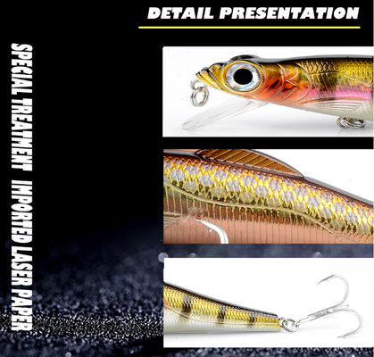 ABS Giant Long Throw Fishing Bait 2xPlastic Lures 17G/ 11.5cm