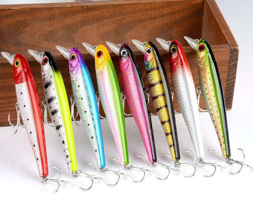 2 Mồi cá giả bằng nhựa 12,5cm 18G Long Throw Crankbait