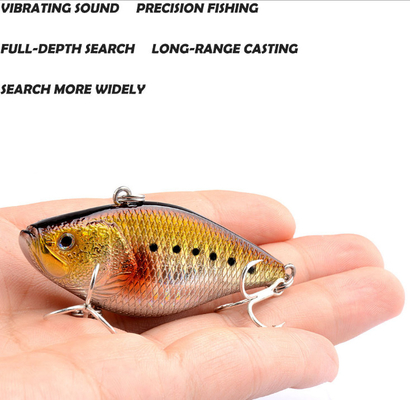 4 Mồi nhựa 11.50G 6.60cm Long Beaked Cyprinus Sea Bass Thủy sản hoang dã