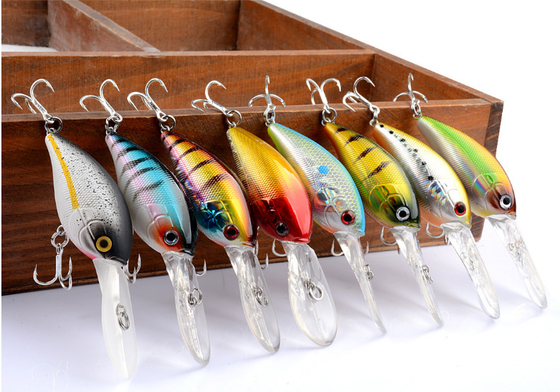12.5G 10CM Rock Fat Salmon Lôi 4 mồi nhựa cho việc đánh bắt cá biển
