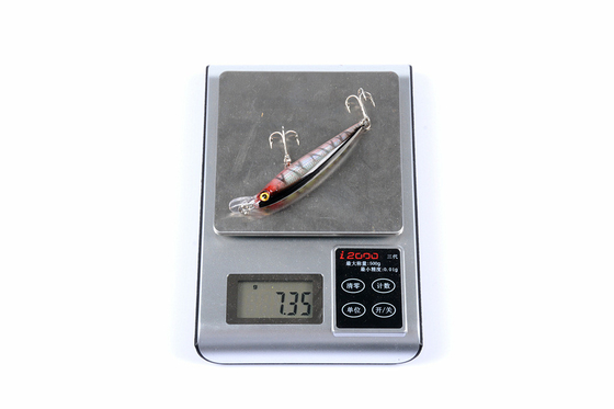 9cm / 7.3g Sư câu biển Bionic Bait Bass Floating Minnow Lures