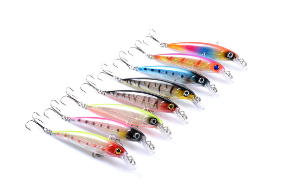 9cm / 7.3g Sư câu biển Bionic Bait Bass Floating Minnow Lures