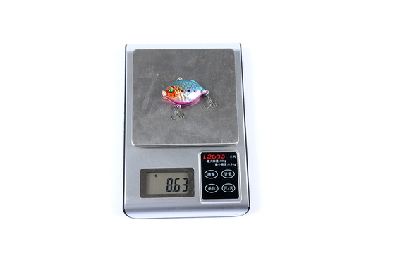 Không thấm nước VIB giả mạo mồi 4.4cm 8.6g Phản xạ laser biến dạng