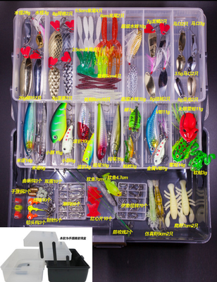177 - 301 PCS Chiếc thiết bị đánh bắt cá Soft Lure Silicone Bait Tackle