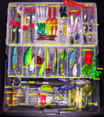 177 - 301 PCS Chiếc thiết bị đánh bắt cá Soft Lure Silicone Bait Tackle