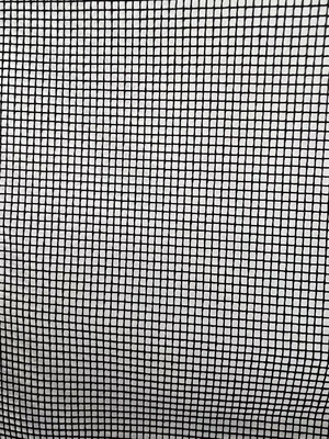 Màn hình cửa sổ Net Giày Cap phủ Polyester Mesh 125g/Yard