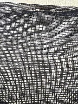 Lamination hành lý vải tổng hợp Warp đan lưới vuông 100g / yard