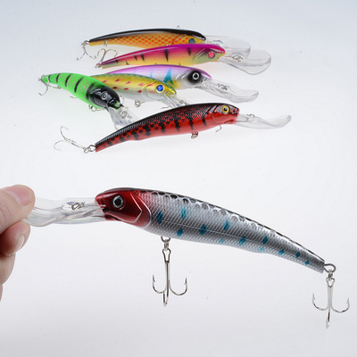7 màu 16,50cm 27,50g Perch, Crucian, Culter Alburnus Plastic Lure Minnow Mồi câu cá