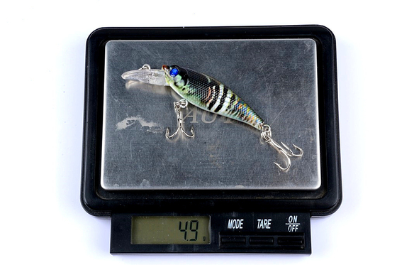 6 màu 6.5CM/5G Mô hình mới Mullet,Perch,Catfish Plastic Hard Bait Sinking Minnow