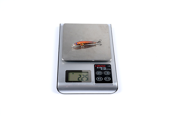 6 Màu sắc 5CM/2.2G 10# Hooks Mullet,Perch,Catfish Plastic Hard Bait 0.1m-0.3m nổi Minnow Lôi câu