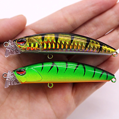 5 màu 8.5CM/9G Perch,Catfish nhựa mồi cứng ném Trolling Popper câu cá mồi