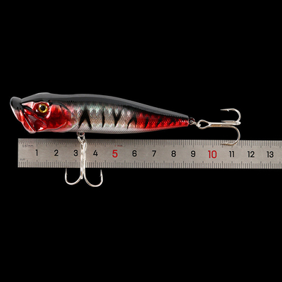 5 màu 9CM / 11g Perch,Catfish nhựa biển cứng mồi ném Trolling Popper câu cá mồi