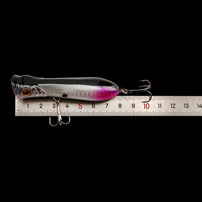 10 Màu sắc 8.50CM/11.70g Perch,Catfish nhựa mồi cứng ném Trolling Popper câu cá mồi