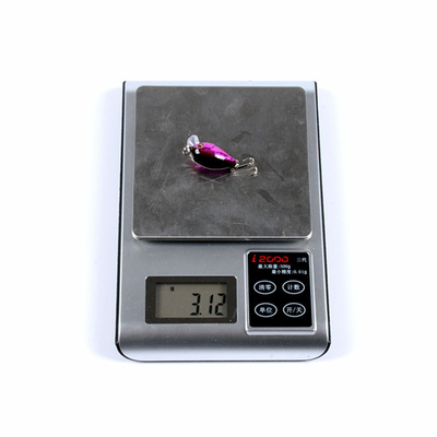10 Màu sắc 3CM/3.1g 10# Hook 3D Mắt nhựa Hard bait 0.10m-0.3M Floating crank Lôi câu