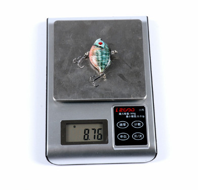 8 màu 4.5CM/8.8g 10# Hook Full Swimming Layer Long Shot Hard Bait Sơn VIB Lure đánh cá