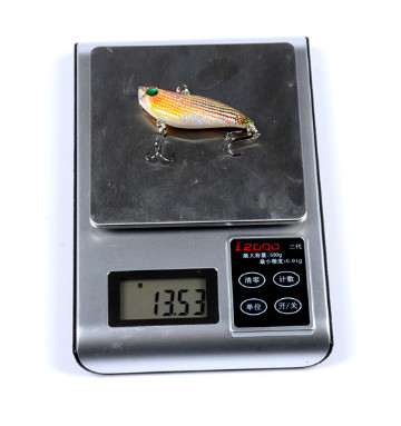 Lớp bơi đầy màu VIB câu cá mồi cứng mồi 7 màu 5.8cm 8# móc