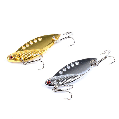 Sliver Gold 5cm / 10g cứng VIB mồi câu cá mồi chống ăn mòn