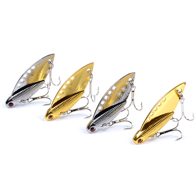 Sliver Gold 5cm / 10g cứng VIB mồi câu cá mồi chống ăn mòn