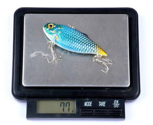 Lớp bơi đầy đủ mồi cứng VIB đánh bắt cá được sơn 6 màu 6.50CM/7.70g