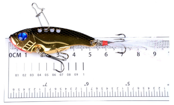 5 màu 5.5cm/11g 8# đầy đủ Lớp bơi Hard bait Longer shot VIB Lure câu cá