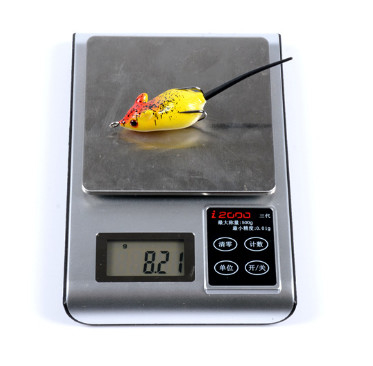 5 màu 5.10CM/8.20g ếch mỏng mồi nhửm đầu rắn cá mồi câu cá