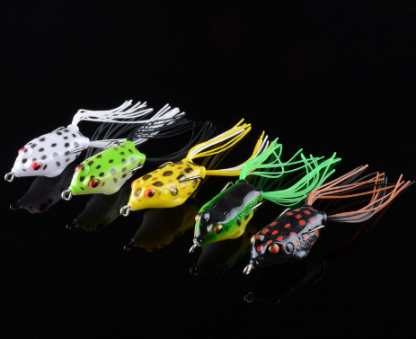 5 Màu sắc 4,20 CM/5,80g ếch mỏng mồi nhửn ếch đầu rắn cá mồi đánh bắt mồi