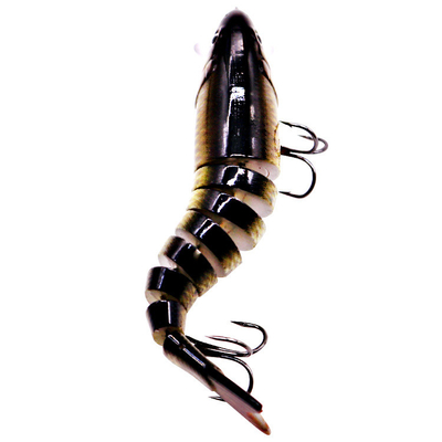17 màu 17 CM / 11g 6 # Hooks 3D Mắt nhựa mồi bơi đầy đủ Lớp bơi đa khớp mồi câu cá