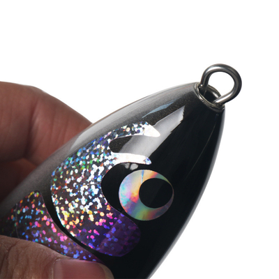4 màu 22CM/120g Abalone Shell Wood Bait Treble Hooks Tuna Fishlure bút chì