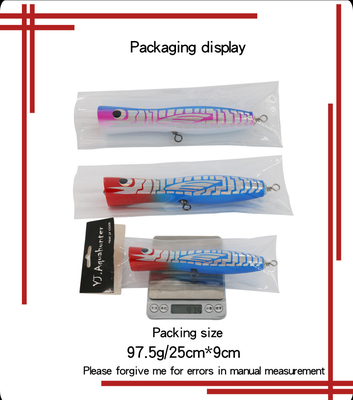 4 màu 18CM/80g gỗ mồi treble móc nước tác động lớn miệng cá ngừ cá ngừ cá ngừ cá ngừ cá ngừ cá ngừ