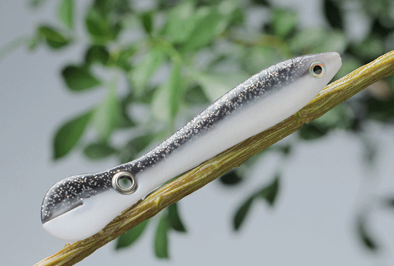 5 màu 10CM/6g PVC Loach Mềm mờ đuôi cá mồi nhựa mồi giả mạo mồi câu cá