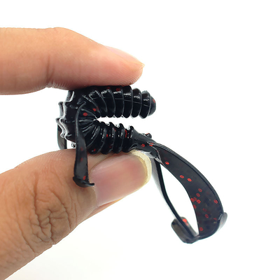 Tôm Bionic Silicone Worm Soft Lure 12 màu 8CM 4.5g 10PCS / Bag