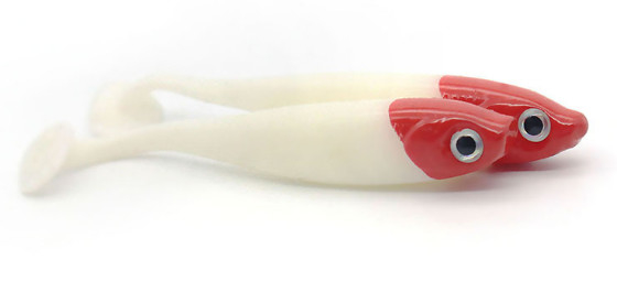 Mái đuôi T giả Monnow mồi mỏng mồi câu cá silicone 11 màu 7cm 2,1g