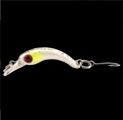 4cm 1.5g Nhỏ Minnow mồi Micro Object Hook Throw loại 8 Màu sắc