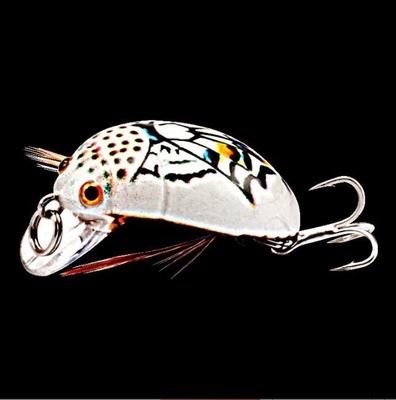Động vật nổi nhỏ Minnow mồi Crank Beetle 8 màu sắc 3.8cm / 4.1g
