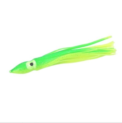 Bạch tuộc, râu, mực, nhựa, mồi mềm, ánh sáng, 2" 4.2g