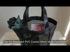 Túi thể thao ngoài trời bền và mạnh mẽ, túi lưu trữ mỹ phẩm, túi lưới đánh cá