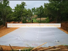 PVC Tarpaulin Gập nông nghiệp nước mưa thu lại bàng quang